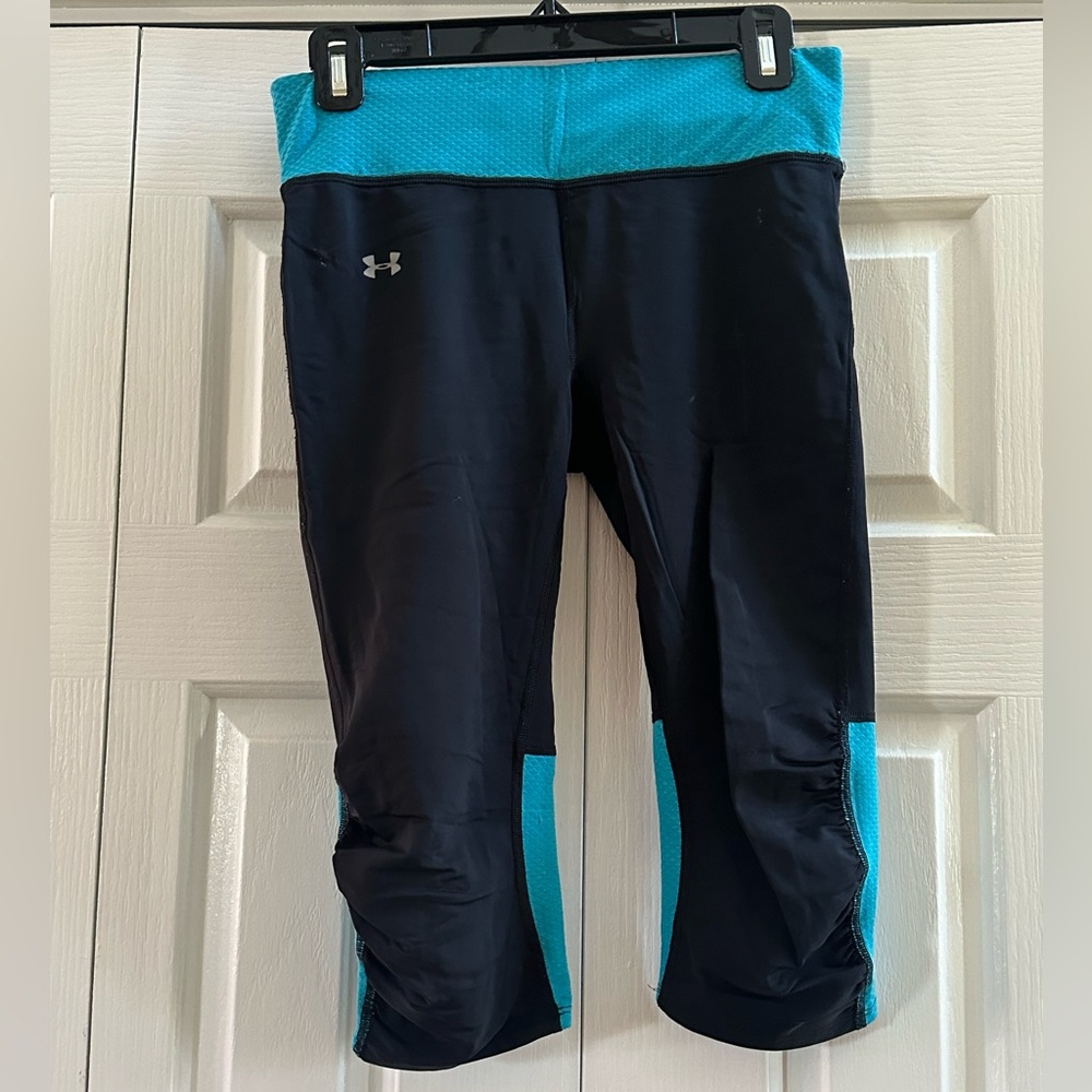 Under Armour Blue Capri Leggings